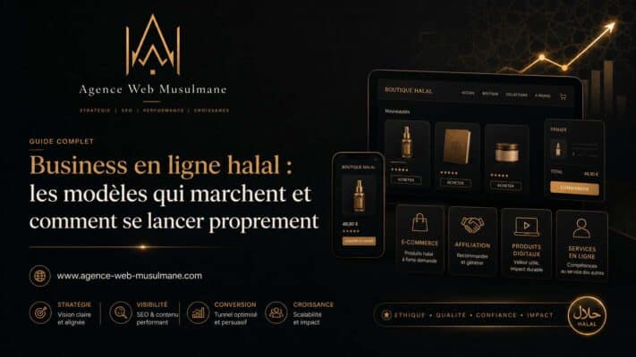 Business en ligne halal : 6 modèles qui marchent vraiment